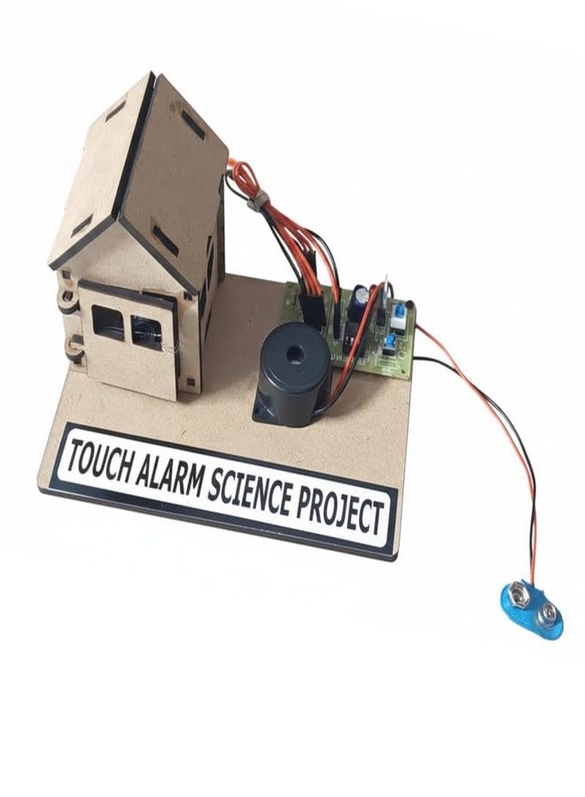 ESPtronics نموذج عملي لجهاز إنذار باب يعمل باللمس ضد السرقة من إي إس بترونيكس مع جرس تنبيه، مشروع علمي في الفيزياء الإلكترونية لطلاب الصفوف من السادس إلى الثاني عشر، مجموعة تجارب تعليمية في مجالات العلوم والتكنولوجيا والهندسة والرياضيات (STEM) لطلاب المدارس والجامعات - Image 1